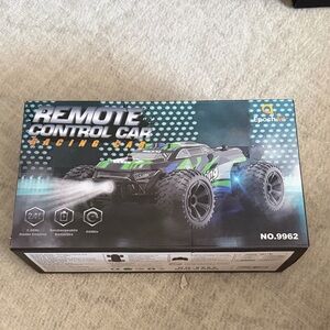 Remote Control Car Racing Toy - Black, Green, Blue NWT